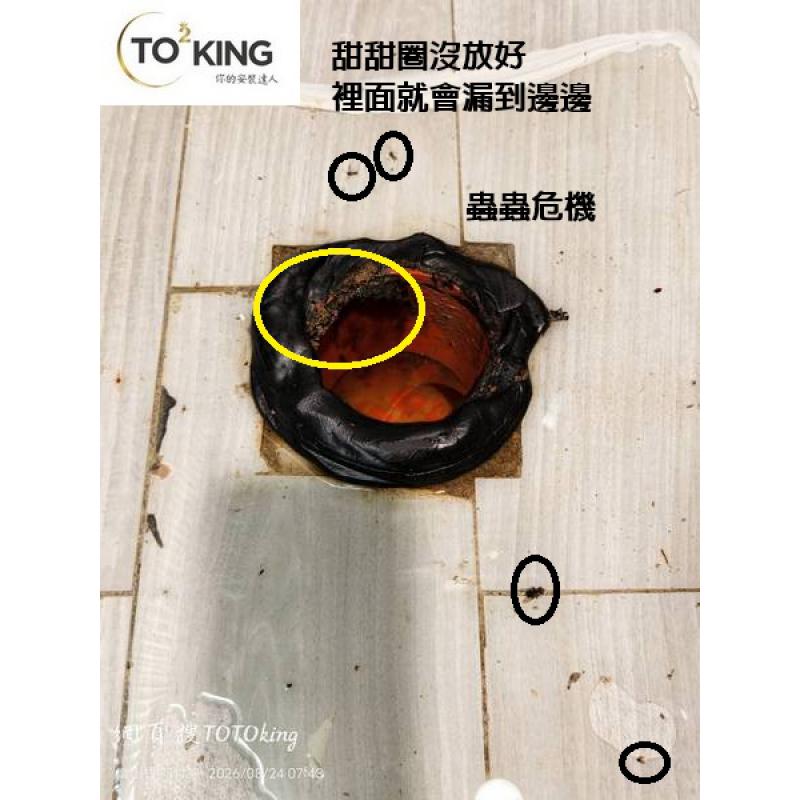 馬桶臭 馬桶沒裝好 馬桶問題 浴室有蟲 馬桶師傅 TOTO師傅 TOTO新竹 新竹TOTO TOTOKING